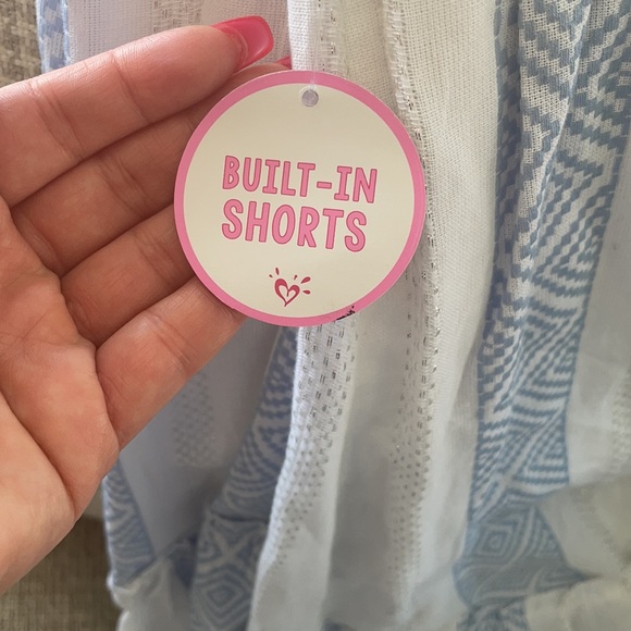 Girls Justice High Low Skirt Size 10 - Picture 4 of 6